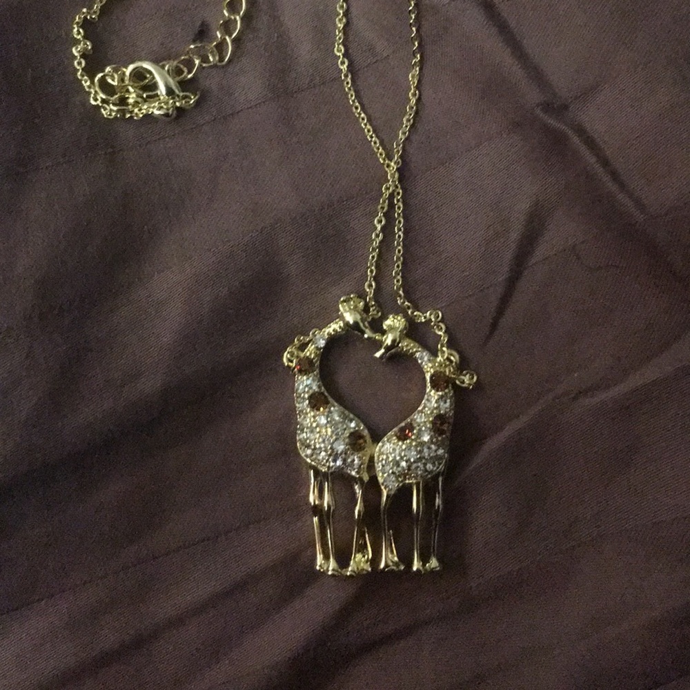 Giraffes necklace